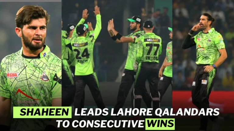 Shaheen Leads Lahore Qalandars to consecutive wins