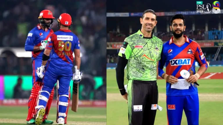 Match 30 Karachi Kings defeat the table toppers Lahore Qalandars Image