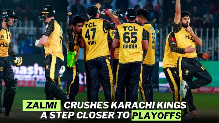 Peshawar Zalmi Crushes Karachi Kings And Got Closer To Playoffs Thumbnail
