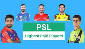 Highest Paid Players in PSL 8